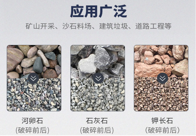 反擊破200多種物料可用，祝您破碎無憂